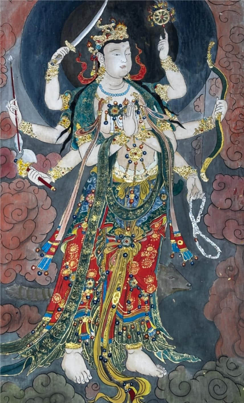 王晶雨《法海寺壁画-辩才天菩萨》刘先凤.jpg