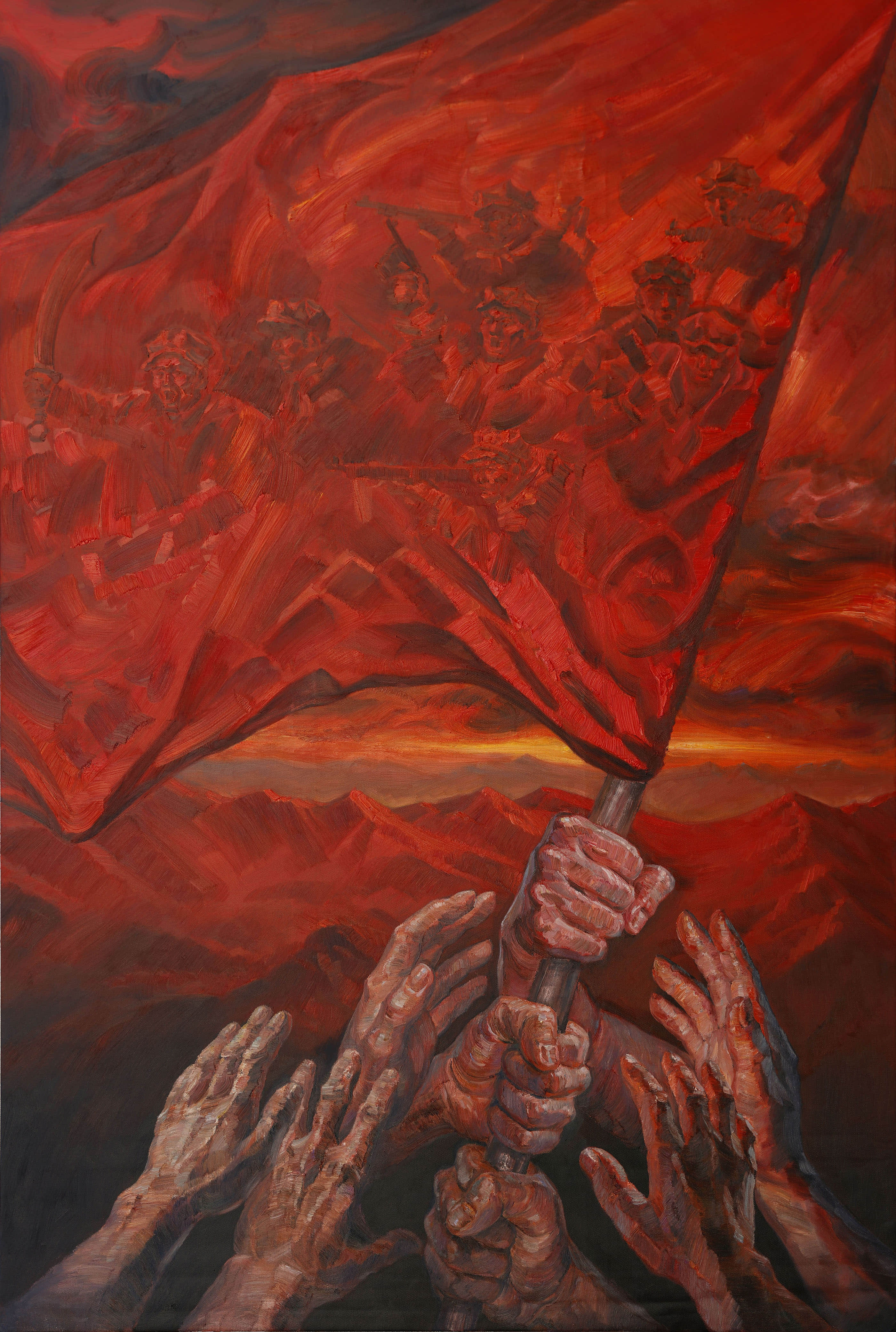 河南档案馆党性教育展厅壁画《血染的风采》李龙.jpg