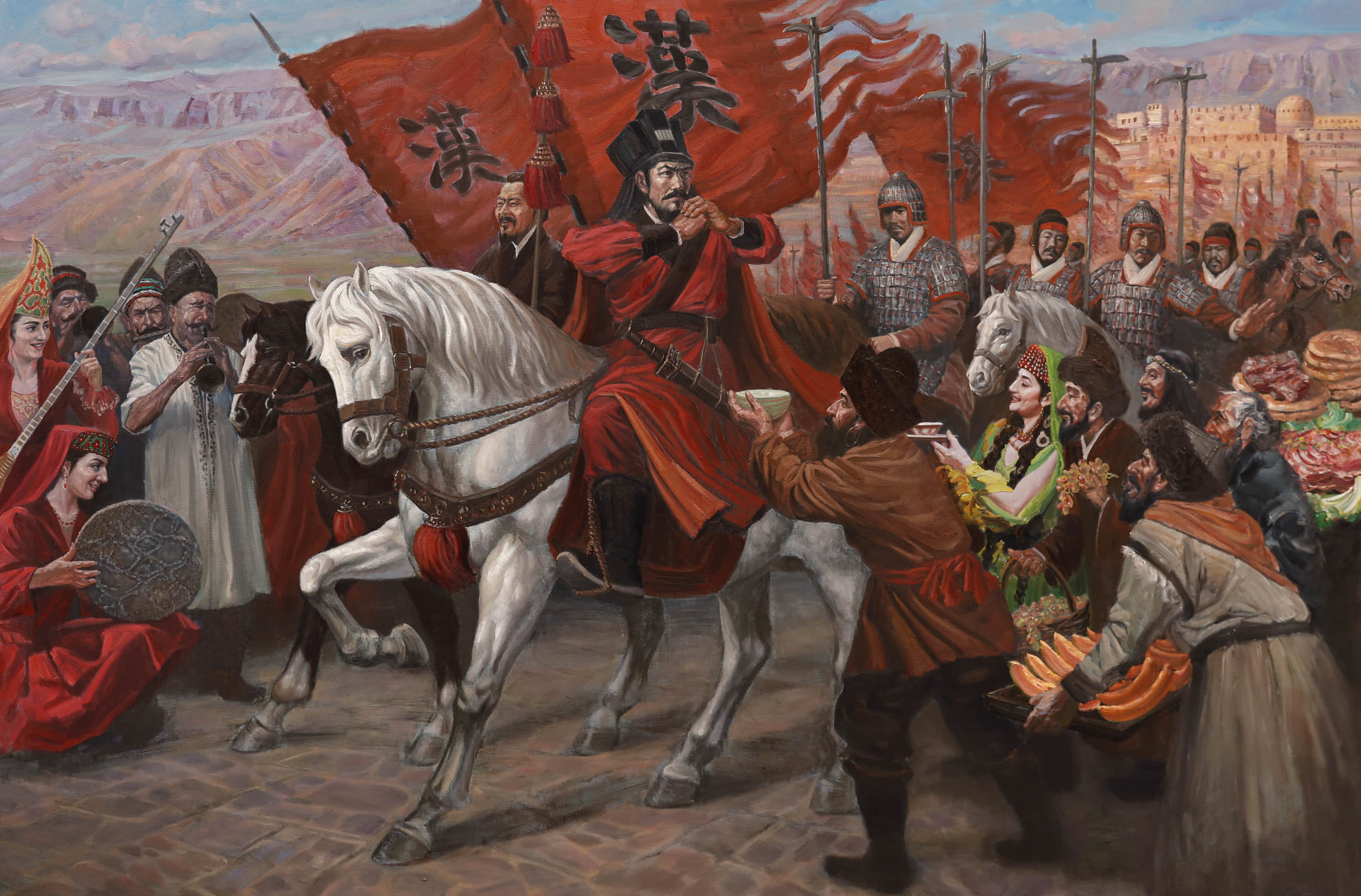 洛阳班超纪念馆壁画《出使西域》 李龙.jpg